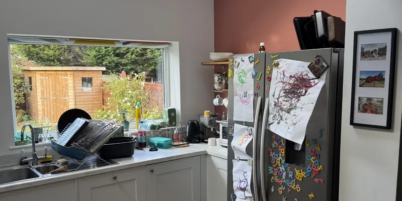 Kitchen from a recent Wype Right cleaning job